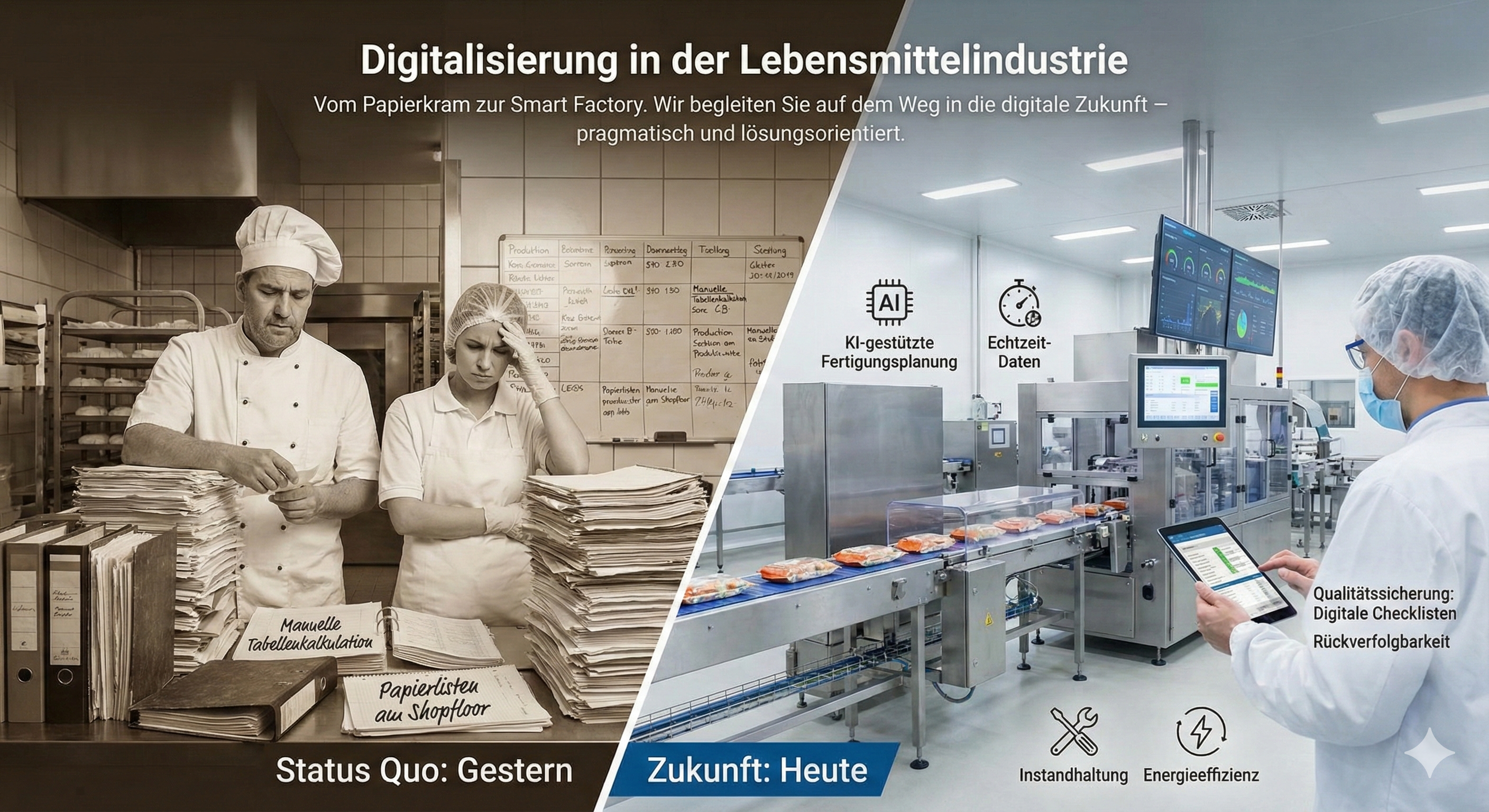 Digitalisierung Produktion